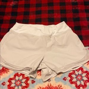 Light grey athletic shorts